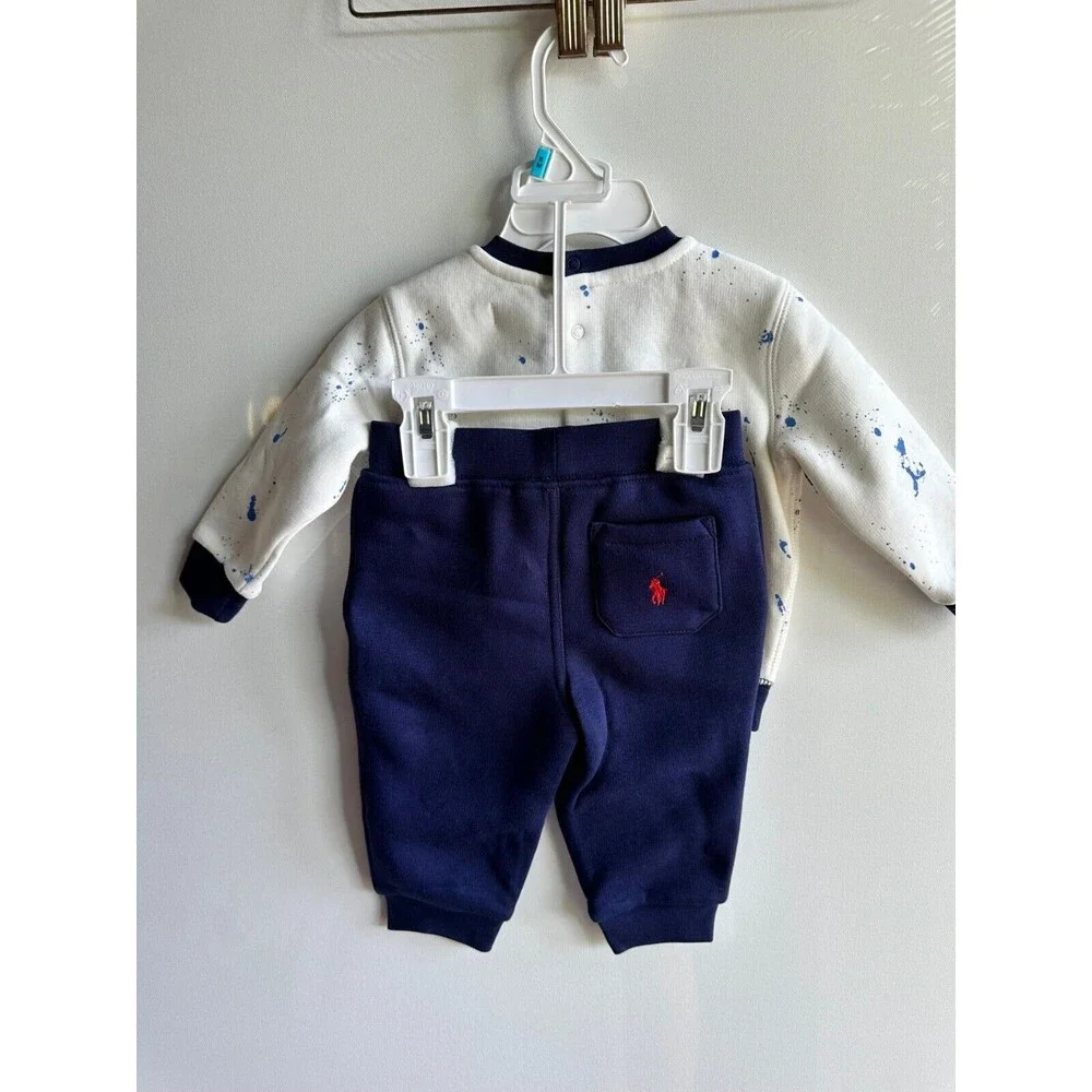 Ralph Lauren  3-6 Month Jogger Set